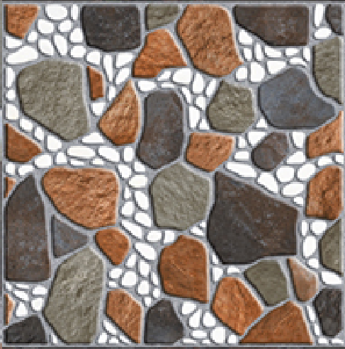 ESTILO 40X40 ROMANTIC STONE BROWN